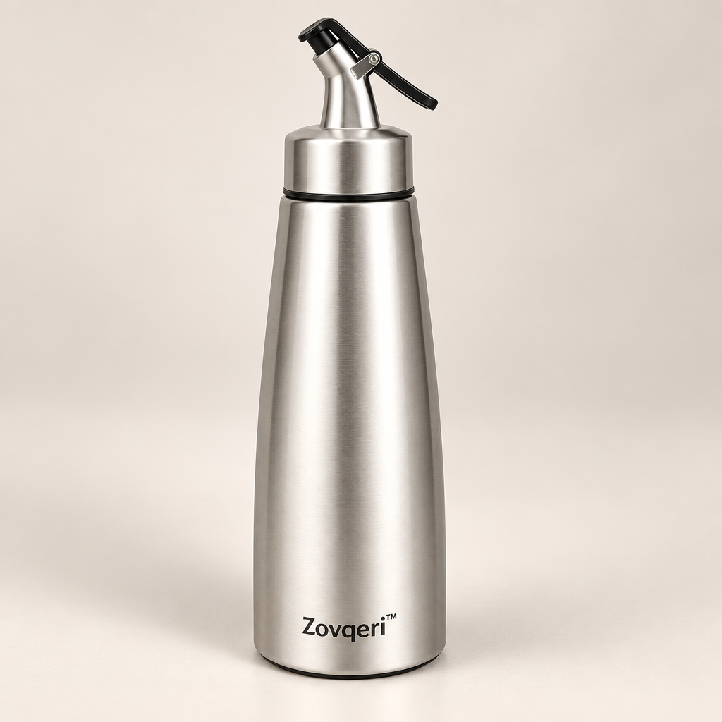 Zovqeri™ Stainless Steel Measured Oil Dispenser image 01