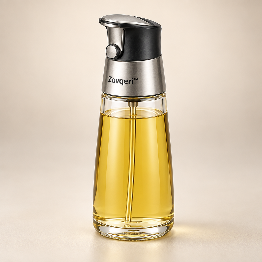 Zovqeri™ Press-Top Glass Vinegar Bottle image 01