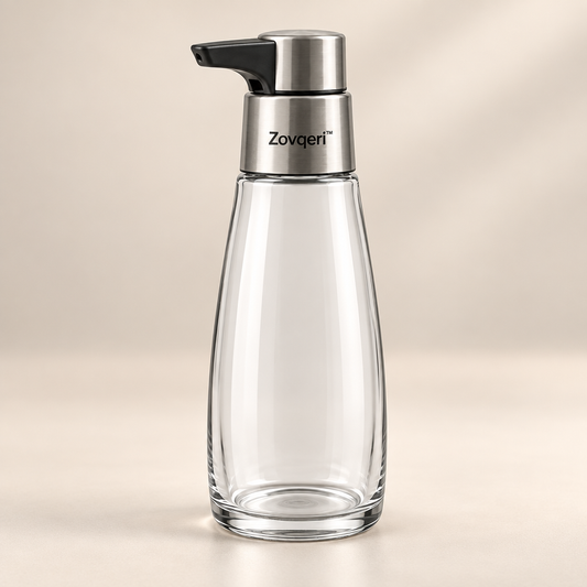 Zovqeri™ Glass Press-Top Sauce Bottle image 01